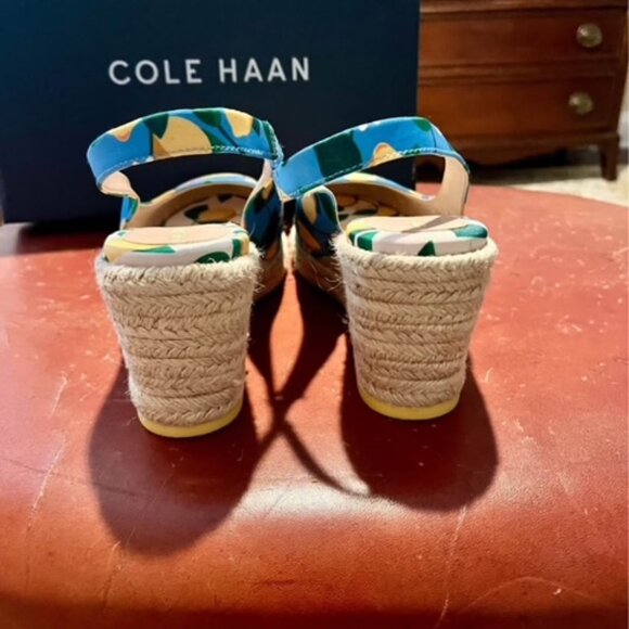 Cole Haan Slingback Wedges, Size 8, New and in the Box - Picture 3 of 10